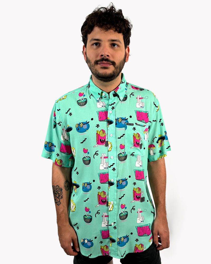 Slow mint shirt